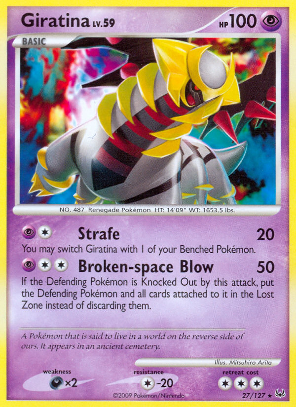 Giratina (27/127) [Platinum: Base Set] | Good Games Cannington