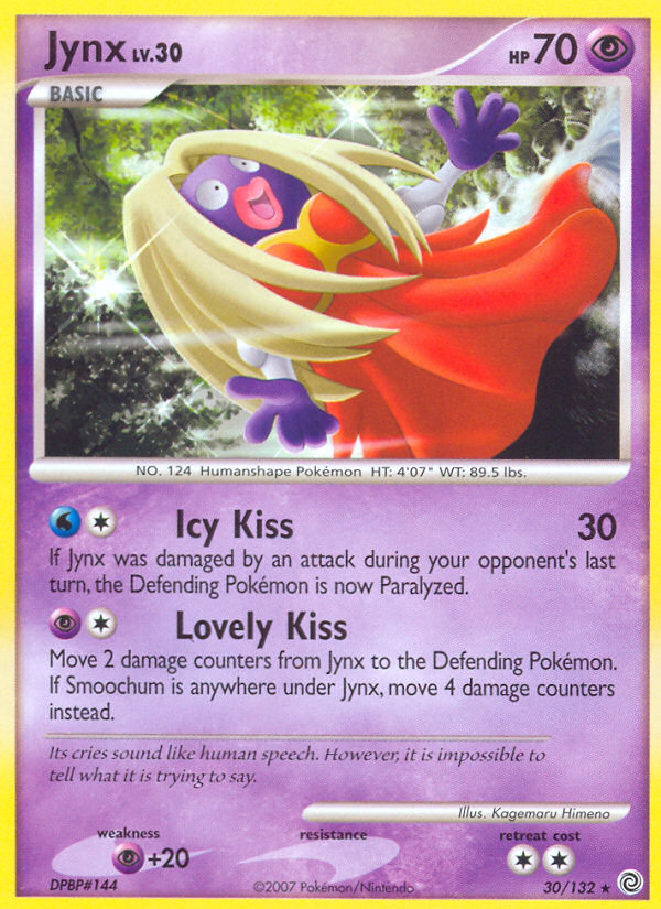 Jynx (30/132) [Diamond & Pearl: Secret Wonders] | Good Games Cannington