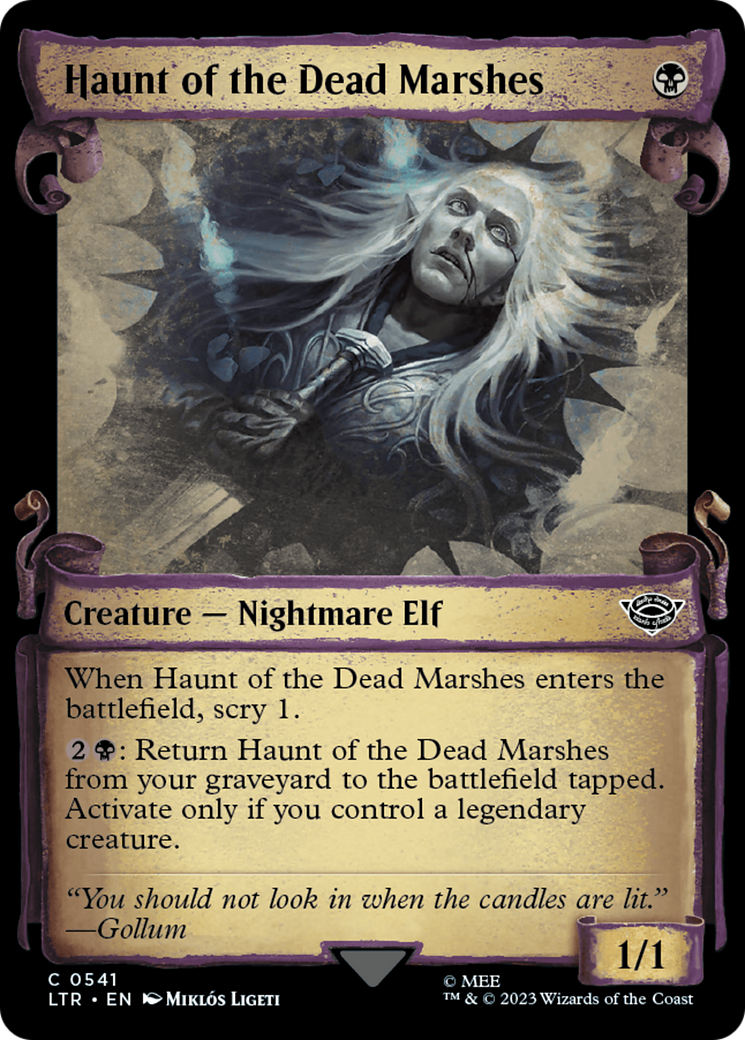 Haunt of the Dead Marshes [The Lord of the Rings: Tales of Middle-Earth Showcase Scrolls] | Good Games Cannington