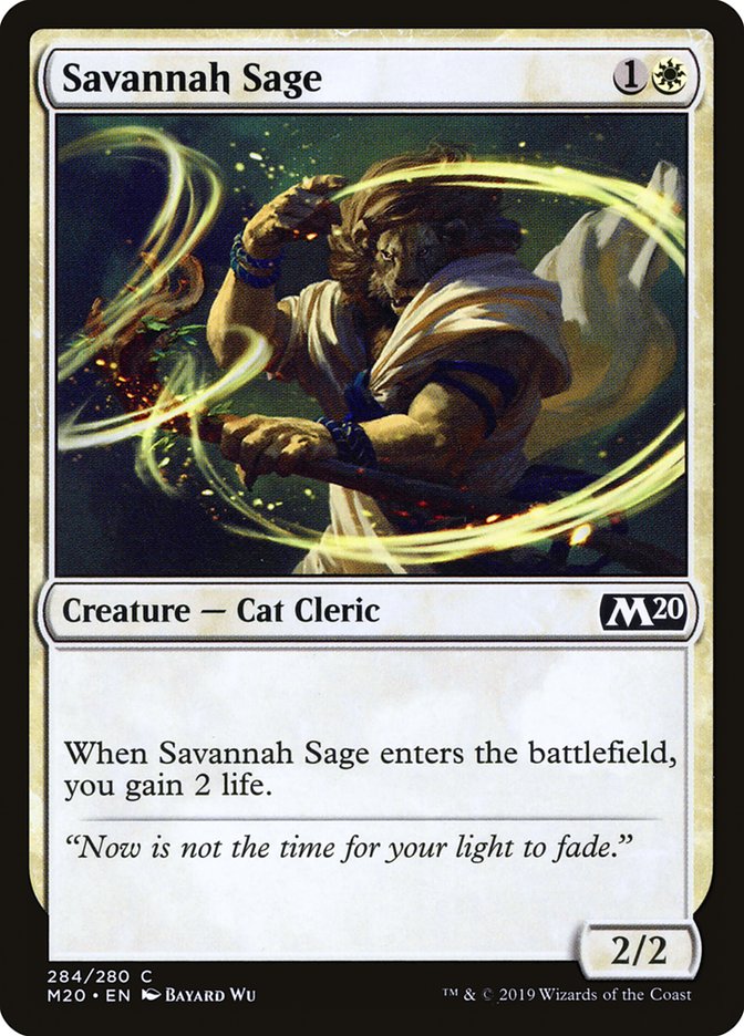 Savannah Sage [Core Set 2020] | Good Games Cannington