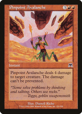 Pinpoint Avalanche [Onslaught] | Good Games Cannington