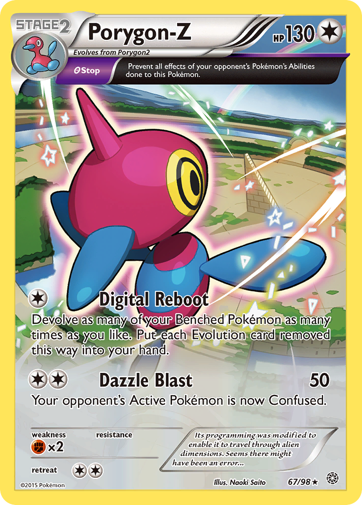Porygon-Z (67/98) [XY: Ancient Origins] | Good Games Cannington