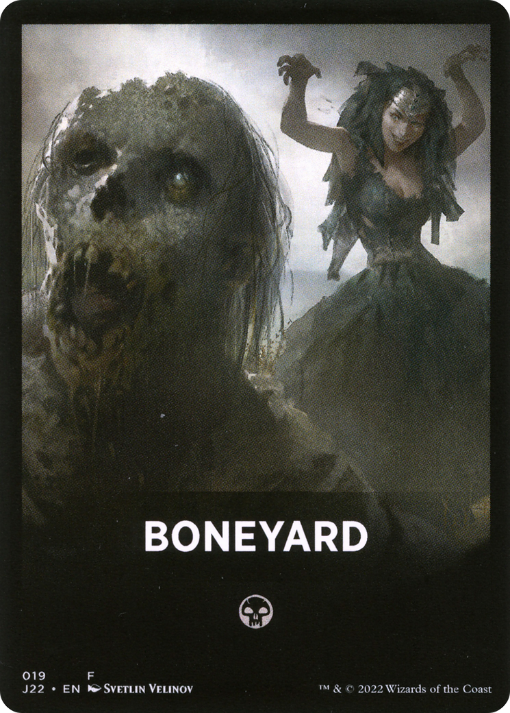 Boneyard Theme Card [Jumpstart 2022 Front Cards] | Good Games Cannington