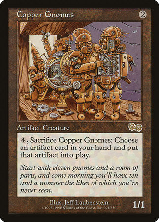 Copper Gnomes [Urza's Saga] | Good Games Cannington