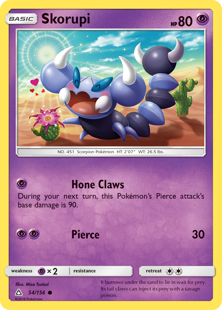 Skorupi (54/156) [Sun & Moon: Ultra Prism] | Good Games Cannington