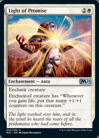 Light of Promise [Core Set 2021] | Good Games Cannington