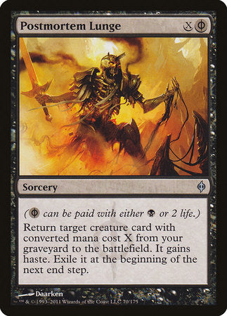 Postmortem Lunge [New Phyrexia] | Good Games Cannington
