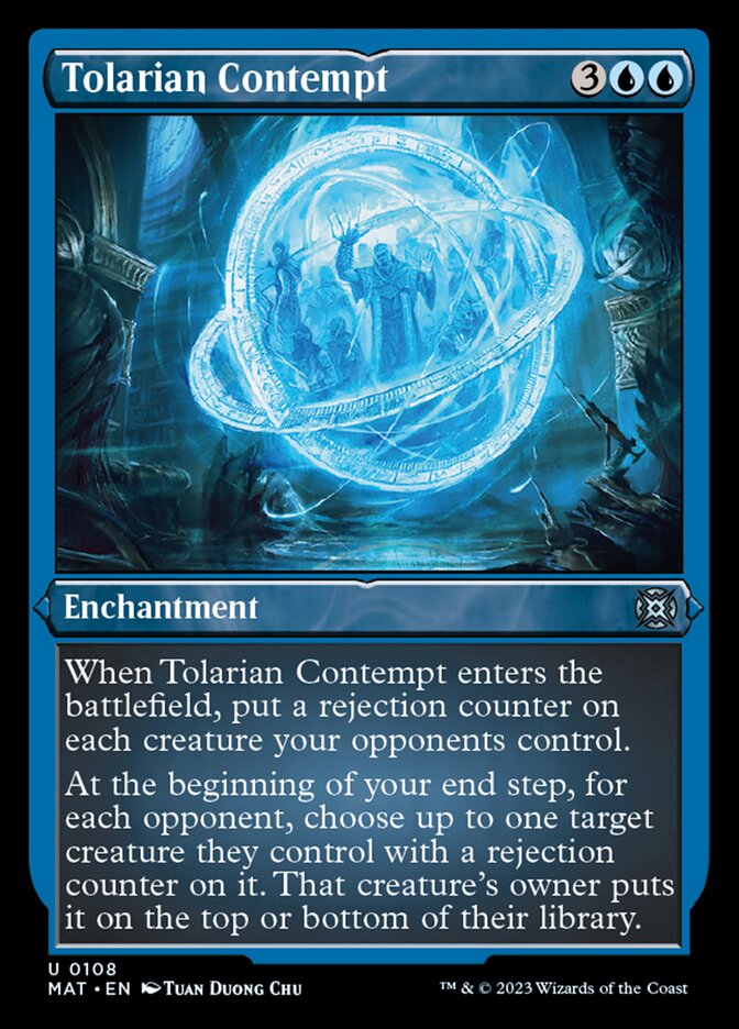 Tolarian Contempt (Foil Etched) [March of the Machine: The Aftermath] | Good Games Cannington