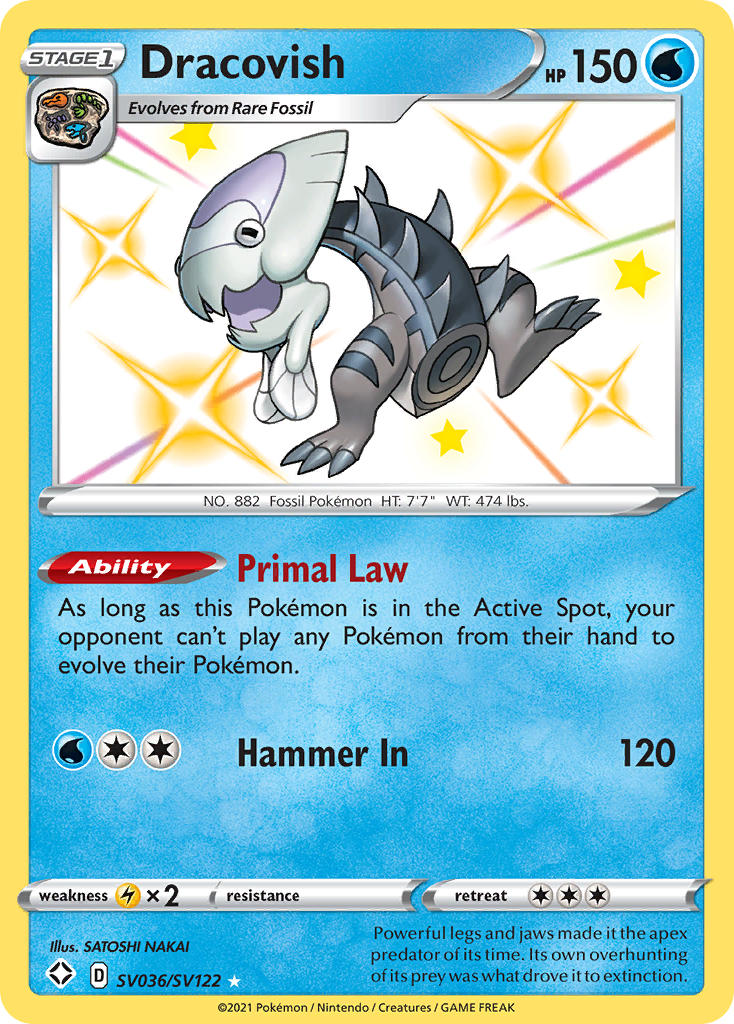 Dracovish (SV036/SV122) [Sword & Shield: Shining Fates] | Good Games Cannington