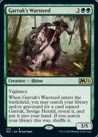 Garruk's Warsteed [Core Set 2021] | Good Games Cannington