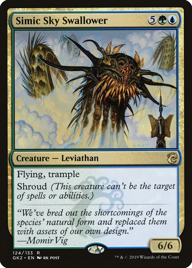 Simic Sky Swallower [Ravnica Allegiance Guild Kit] | Good Games Cannington
