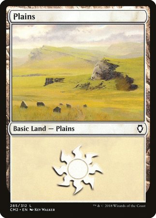 Plains (285) [Commander Anthology Volume II] | Good Games Cannington