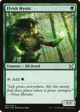 Elvish Mystic [Duel Decks: Elves vs. Inventors] | Good Games Cannington