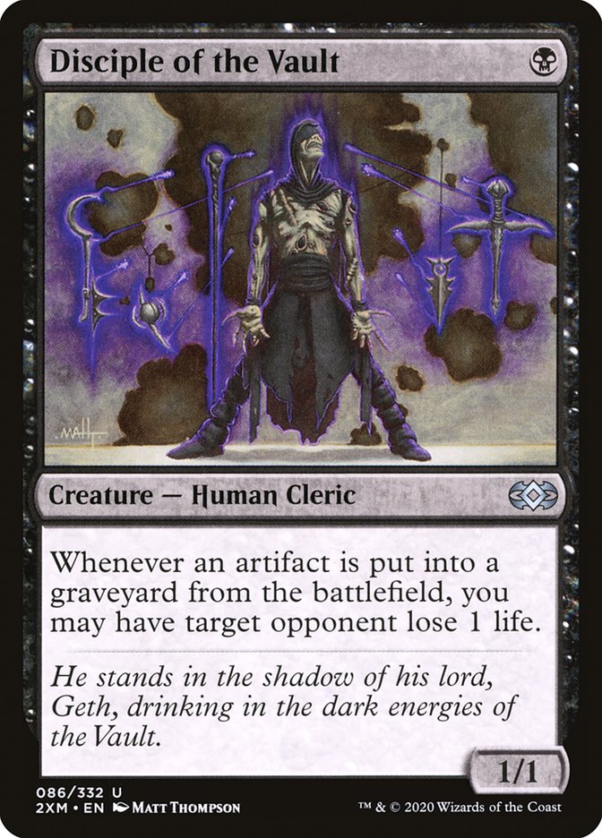 Disciple of the Vault [Double Masters] | Good Games Cannington