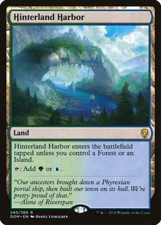 Hinterland Harbor [Dominaria] | Good Games Cannington