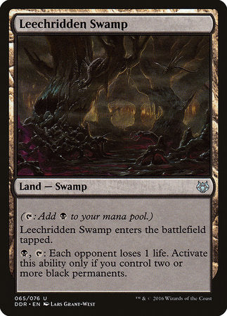 Leechridden Swamp [Duel Decks: Nissa vs. Ob Nixilis] | Good Games Cannington