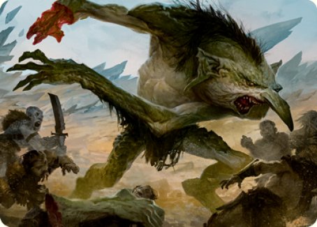Troll Art Card [Dungeons & Dragons: Adventures in the Forgotten Realms Art Series] | Good Games Cannington