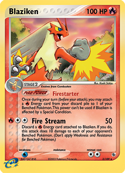 Blaziken (3/109) [EX: Battle Stadium] | Good Games Cannington