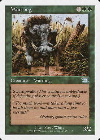Warthog [Classic Sixth Edition] | Good Games Cannington