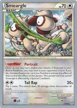 Smeargle (8/90) (Eeltwo - Chase Moloney) [World Championships 2012] | Good Games Cannington