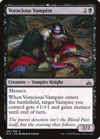 Voracious Vampire [Rivals of Ixalan] | Good Games Cannington