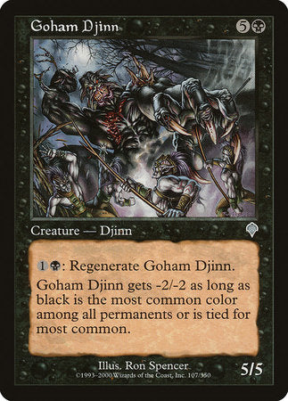 Goham Djinn [Invasion] | Good Games Cannington