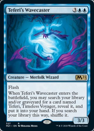 Teferi's Wavecaster [Core Set 2021] | Good Games Cannington