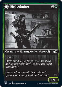 Bird Admirer // Wing Shredder [Innistrad: Double Feature] | Good Games Cannington