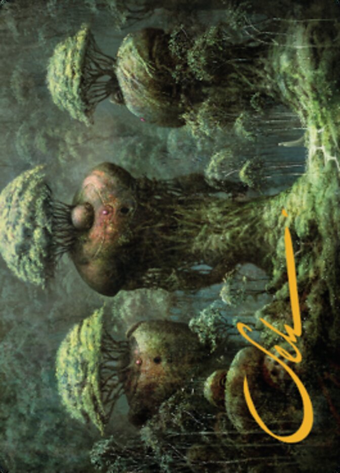 Forest Art Card (Gold-Stamped Signature) [Dominaria United Art Series] | Good Games Cannington