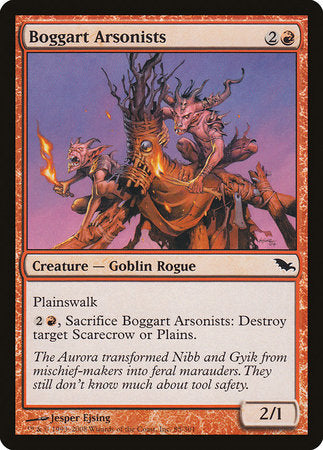 Boggart Arsonists [Shadowmoor] | Good Games Cannington
