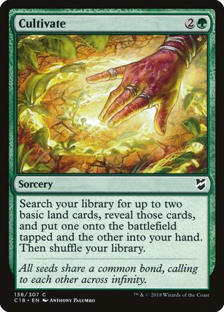 Cultivate [Commander 2018] | Good Games Cannington