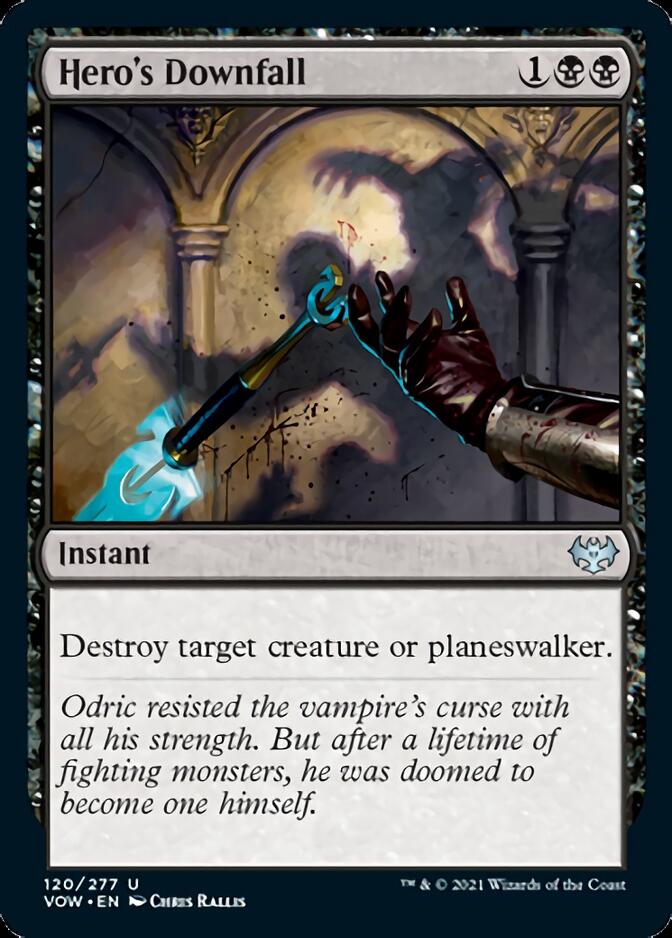 Hero's Downfall [Innistrad: Crimson Vow] | Good Games Cannington