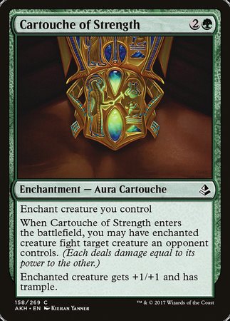 Cartouche of Strength [Amonkhet] | Good Games Cannington