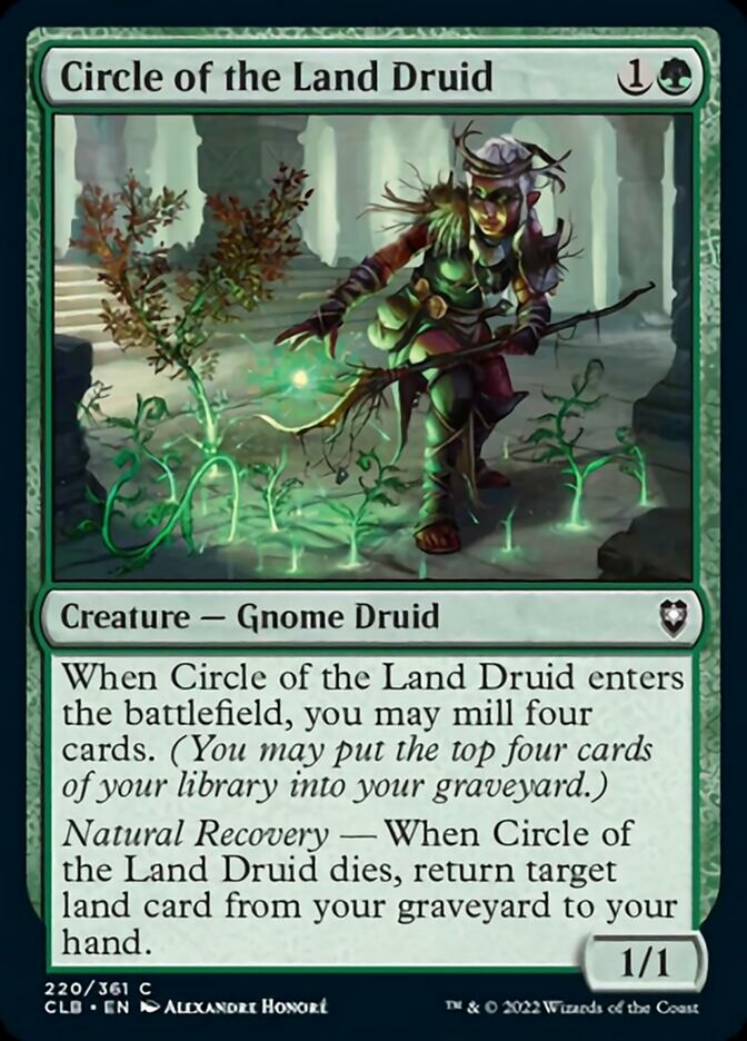 Circle of the Land Druid [Commander Legends: Battle for Baldur's Gate] | Good Games Cannington
