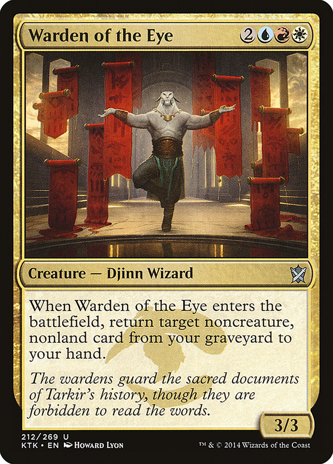 Warden of the Eye [Khans of Tarkir] | Good Games Cannington