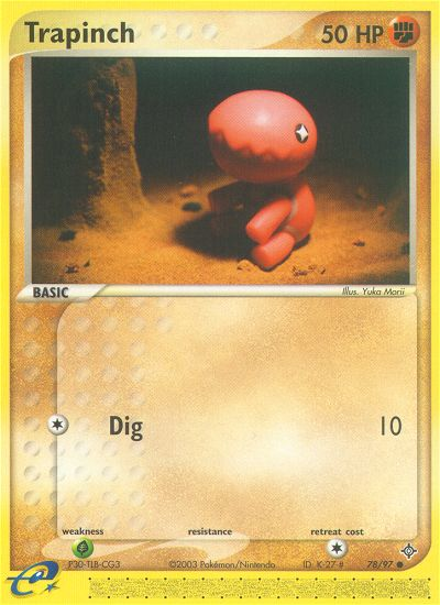 Trapinch (78/97) [EX: Dragon] | Good Games Cannington