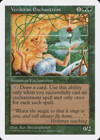 Verduran Enchantress [Fifth Edition] | Good Games Cannington