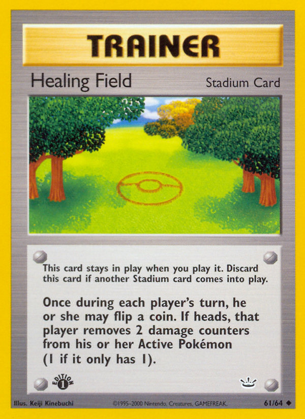 Healing Field (61/64) [Neo Revelation 1st Edition] | Good Games Cannington