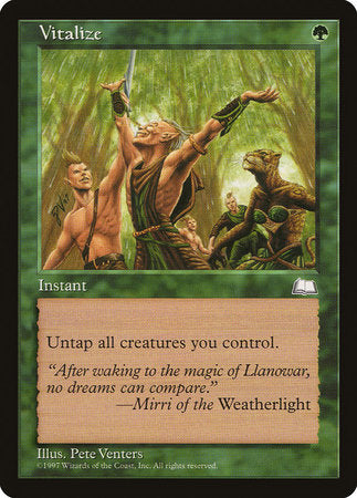 Vitalize [Weatherlight] | Good Games Cannington