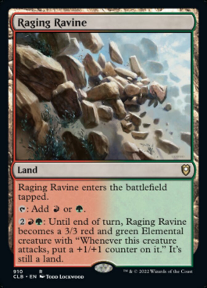 Raging Ravine [Commander Legends: Battle for Baldur's Gate] | Good Games Cannington