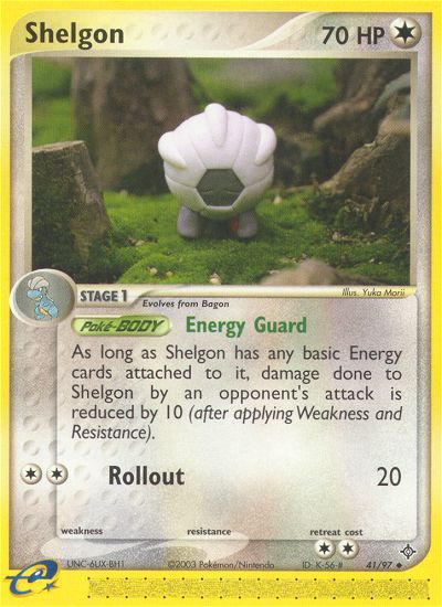 Shelgon (41/97) [EX: Dragon] | Good Games Cannington