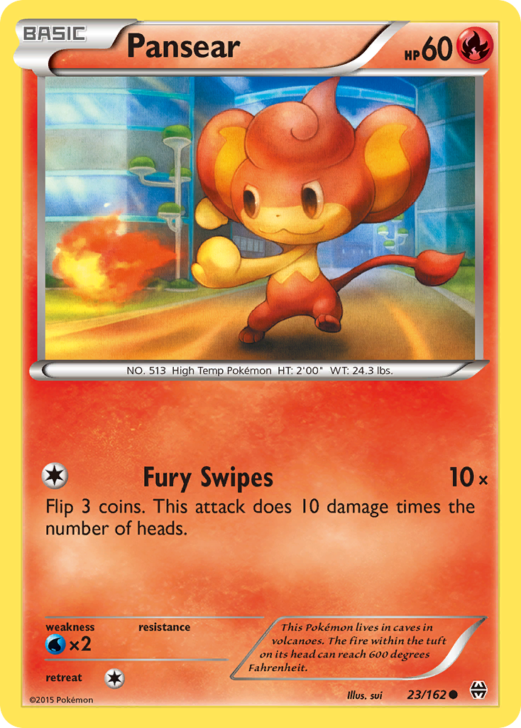 Pansear (23/162) [XY: BREAKthrough] | Good Games Cannington