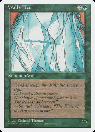 Wall of Ice [Fourth Edition] | Good Games Cannington