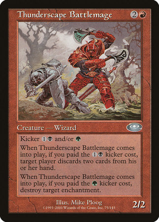 Thunderscape Battlemage [Planeshift] | Good Games Cannington
