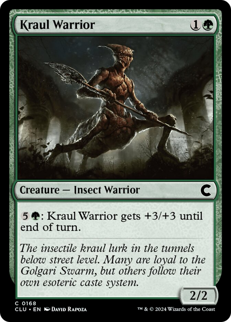 Kraul Warrior [Ravnica: Clue Edition] | Good Games Cannington