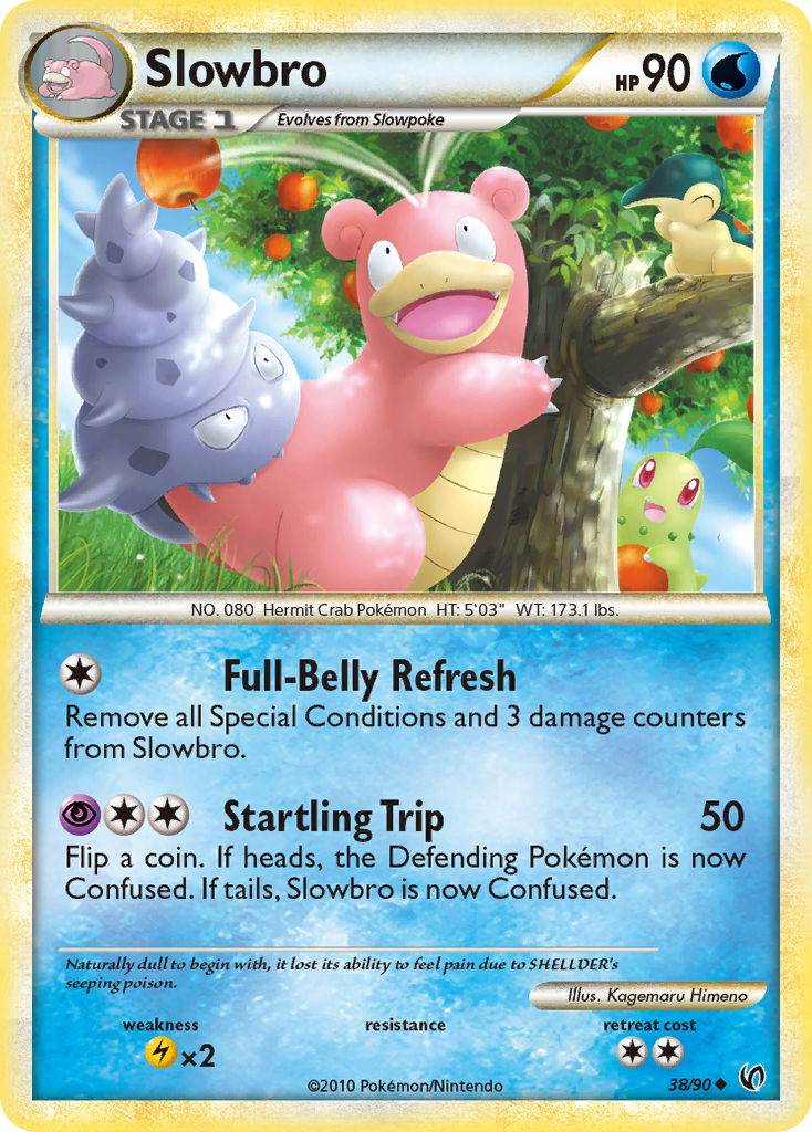 Slowbro (38/90) [HeartGold & SoulSilver: Undaunted] | Good Games Cannington