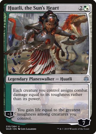 Huatli, the Sun's Heart [War of the Spark] | Good Games Cannington
