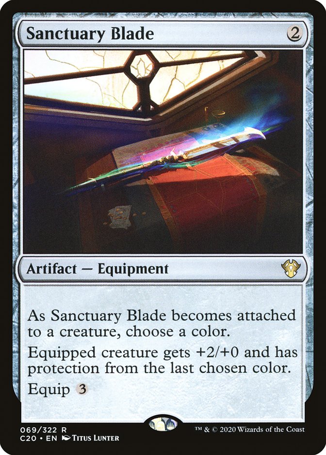 Sanctuary Blade [Commander 2020] | Good Games Cannington