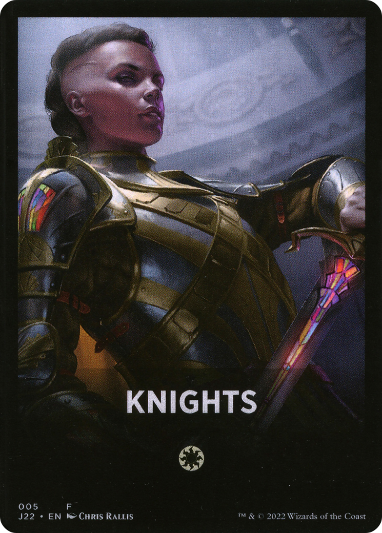 Knights Theme Card [Jumpstart 2022 Front Cards] | Good Games Cannington