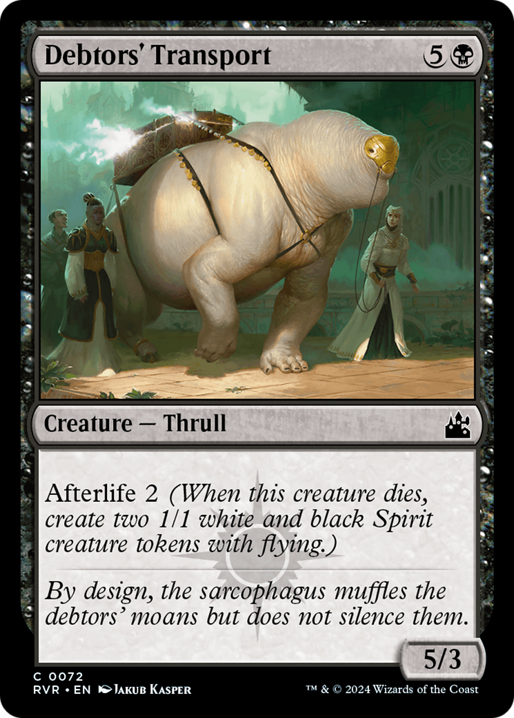 Debtors' Transport [Ravnica Remastered] | Good Games Cannington